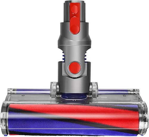 Miniatura 2 de FUNTECK Cabezal limpiador de rodillo suave de repuesto para aspiradoras inalámbricas Dyson V8 V10 V11 ideal para suelos duros