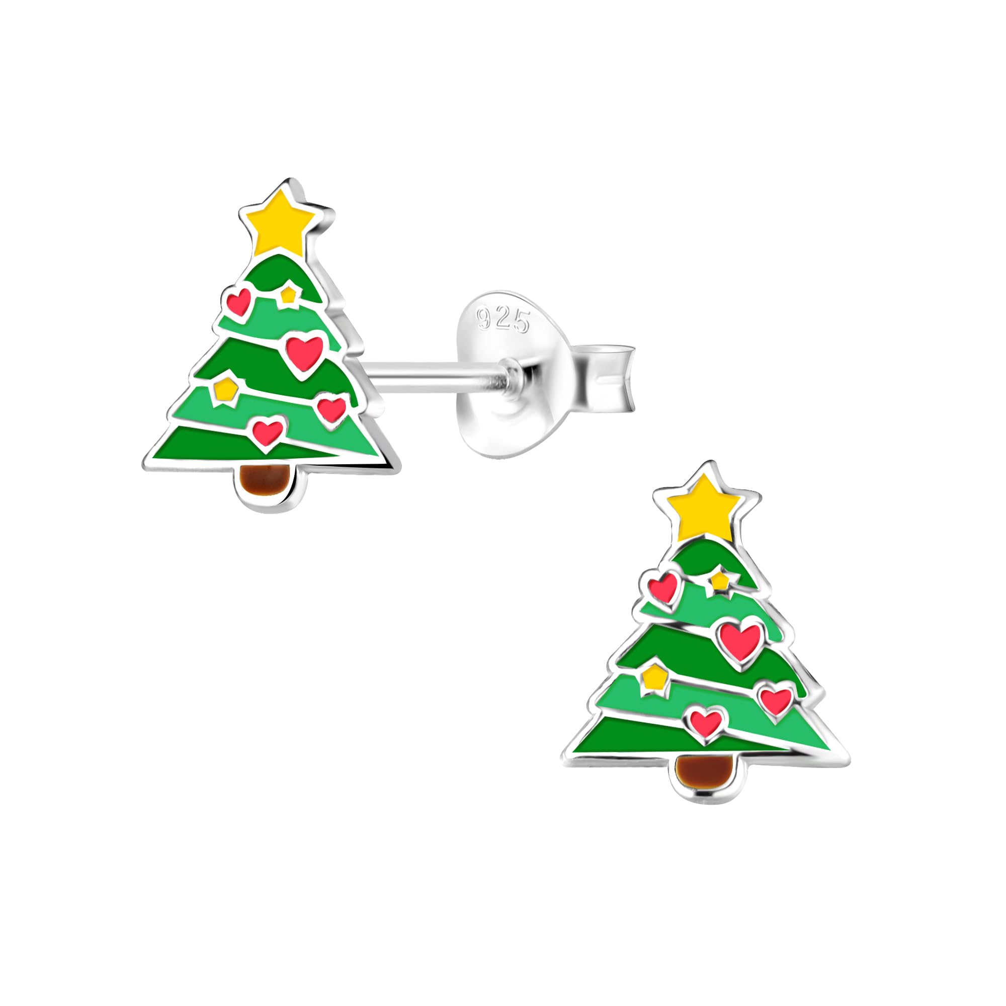 Aww So Cute 92.5 - 925 Sterling Silver Chandi Hypoallergenic Christmas Tree Stud Earrings For Babies, Kids & Girls || Birthday Gift || Comes In A Gift Box || 925 Stamped With Certificate Of Authenticity || ER1219 (B07CSSJ648) Amazon Price History, Amazon Price Tracker