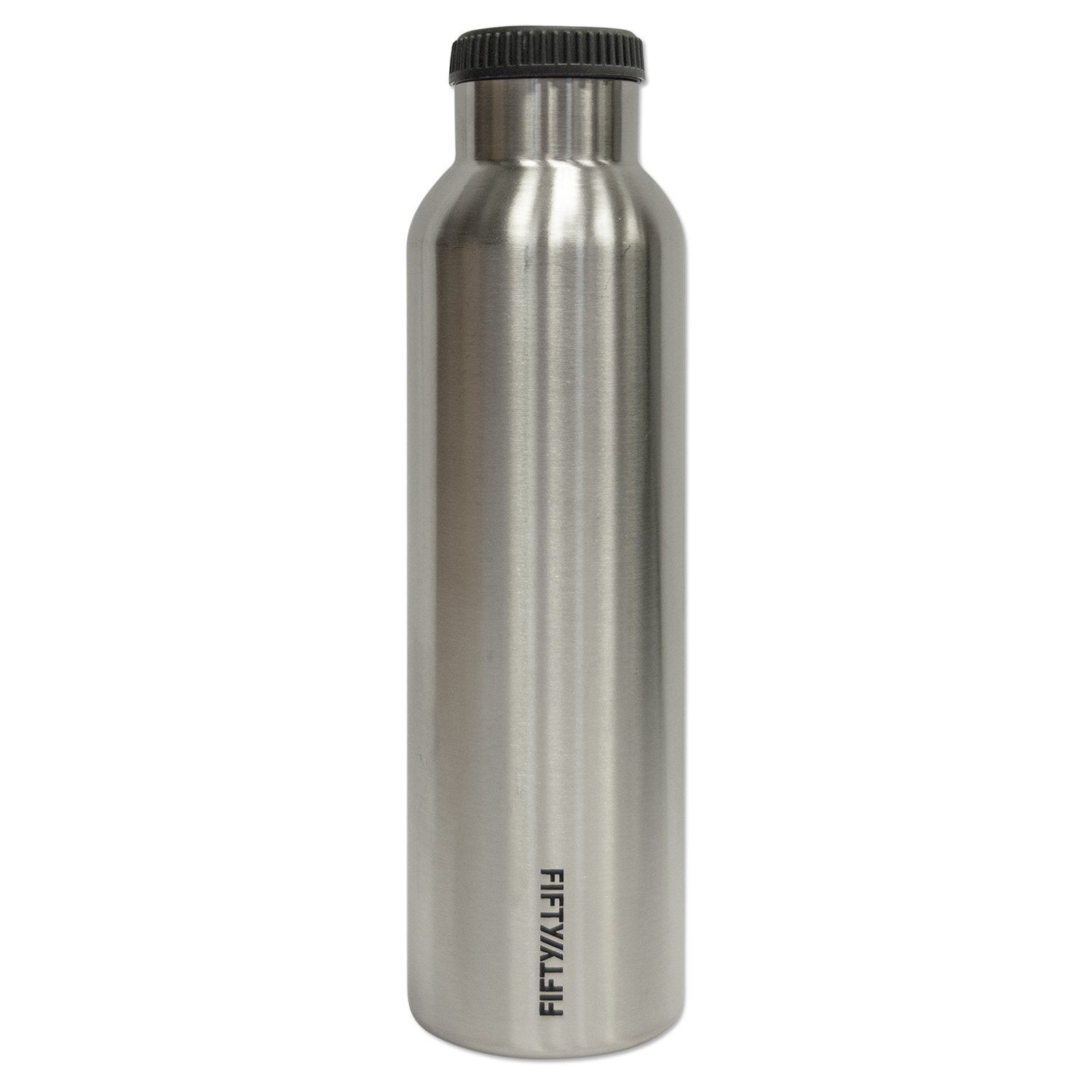 Lifeline 7506 Silver Stainless Steel Vacuum Insulated Double Wall Bottle - 24 oz. Capacity