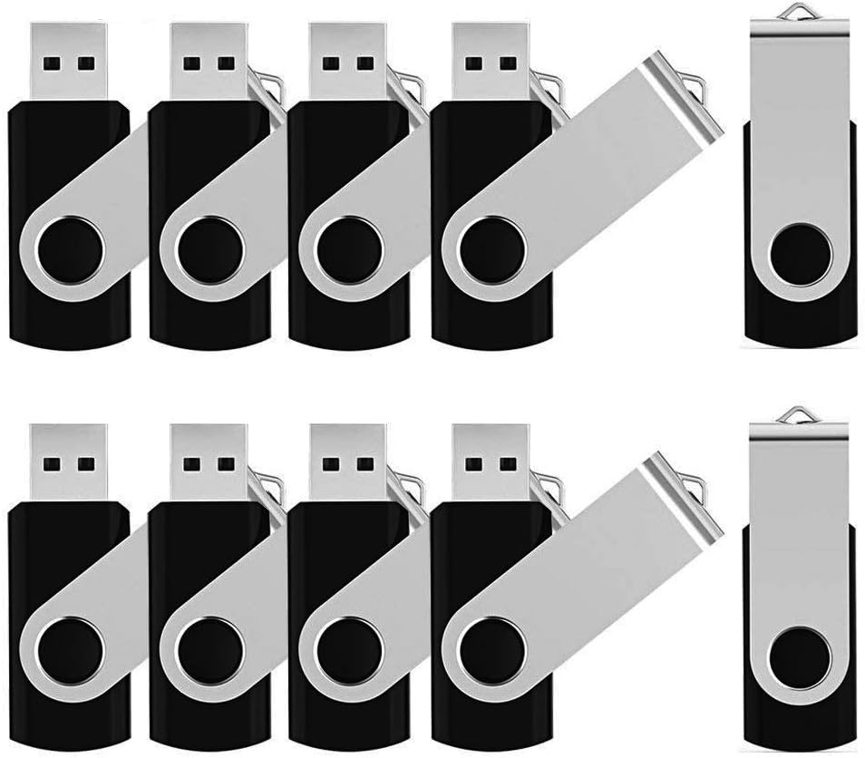Up To 50% OFF K&ZZ 128MB 50 Pack in Bulk Flash Drive USB 2.0 Flash Drives 128 MB Thumb Drive Swivel Memory Stick Fold Storage Thumb Stick U Disk Wholesale(128MB 50pcs Blue)