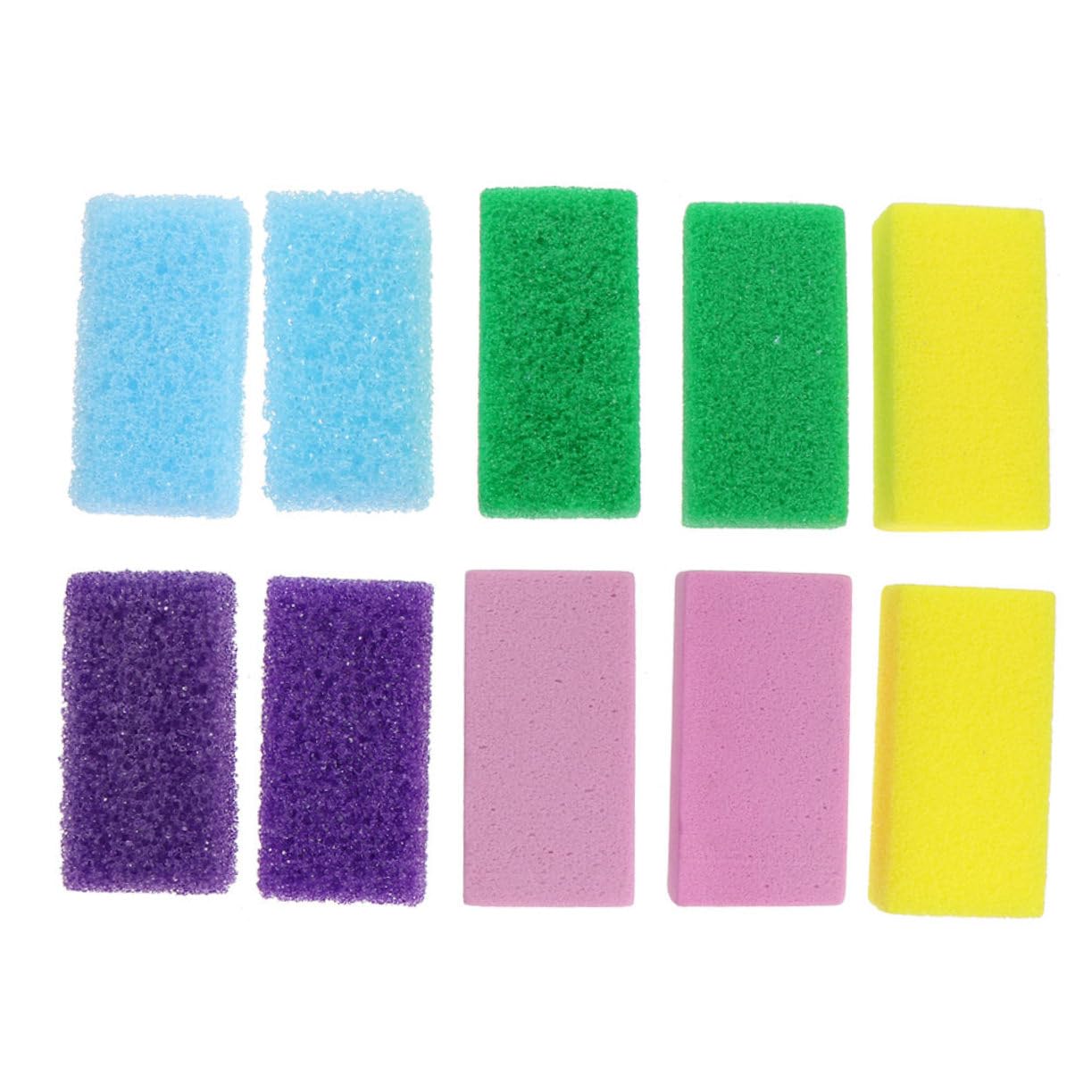 ARTSEWPLY Pumice Stone Set 15pcs Foot Dead Skin Remover Tool for Soft Smooth Feet