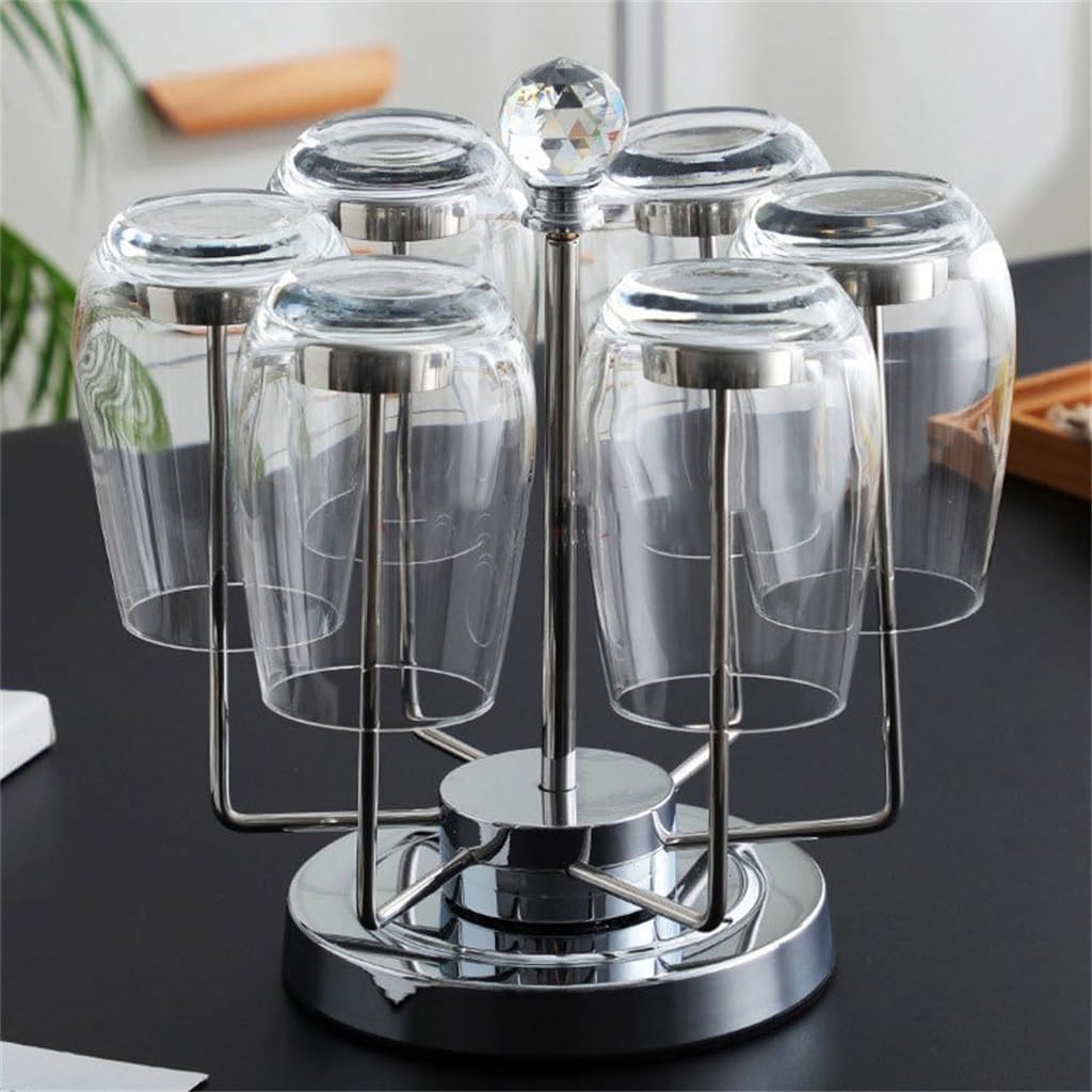 Stainless Steel Drain Cup Holder for Commercial Storage Inverted and Rotating