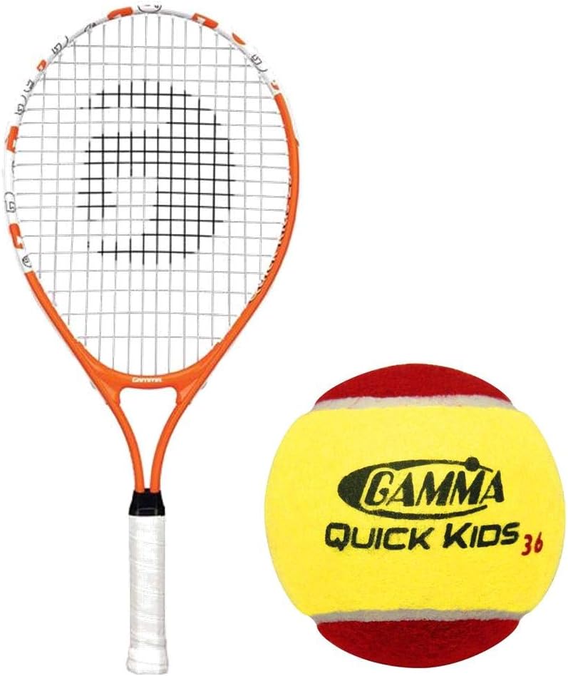 Raqueta de Tenis Gamma Quick Kids 23 Pulgadas para Niños