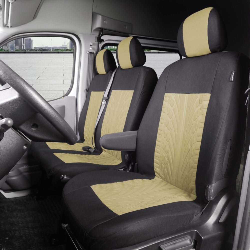 QIZUN 1+2 Car Van Seat Covers for Mercedes Benz Citan W420 I 2021-2026