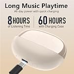 Wireless Earbuds with Active Noise Cancelling,140-Hour Long Battery Life Bluetooth 5.4 Ear Buds,Multi-Device Pairing,Enhanced Clear Call,Deep Bass Stereo Headphone,in-Ear Earphones