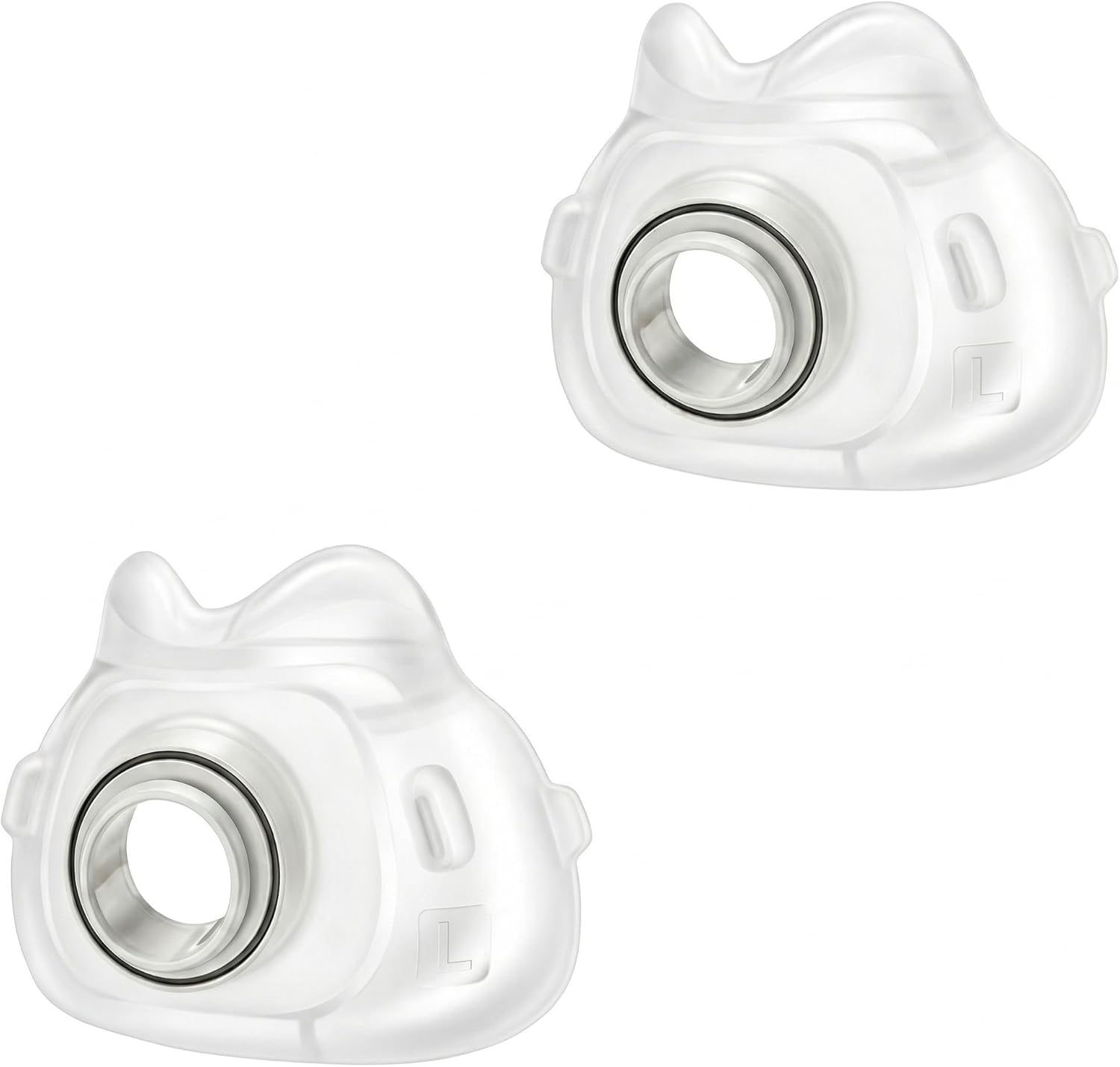 2 Packs Replacement Cushion for Resmed AirFit F40 Full Face Cushion,CPAP Mask Accessories,Soft Silicone (Large)