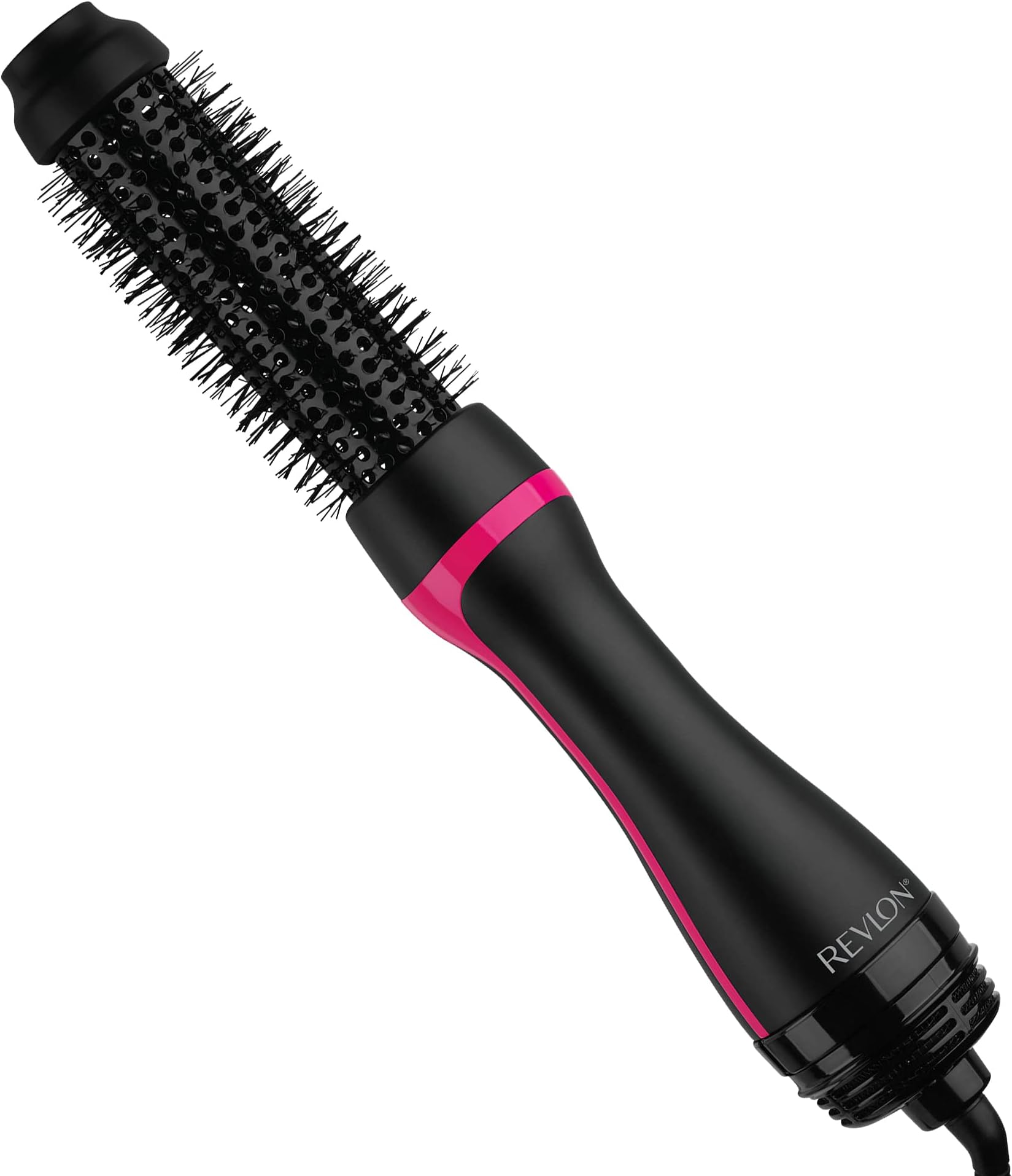 REVLON One Step Root Booster Round Brush Dryer and Hair Styler | Fight Frizz and Add Volume, (1-1/2 in)