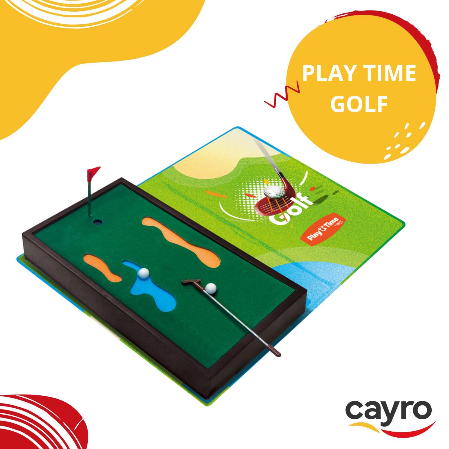 Cayro – Play Time Golf – Juego de Habilidad y puntería Tipo Golf