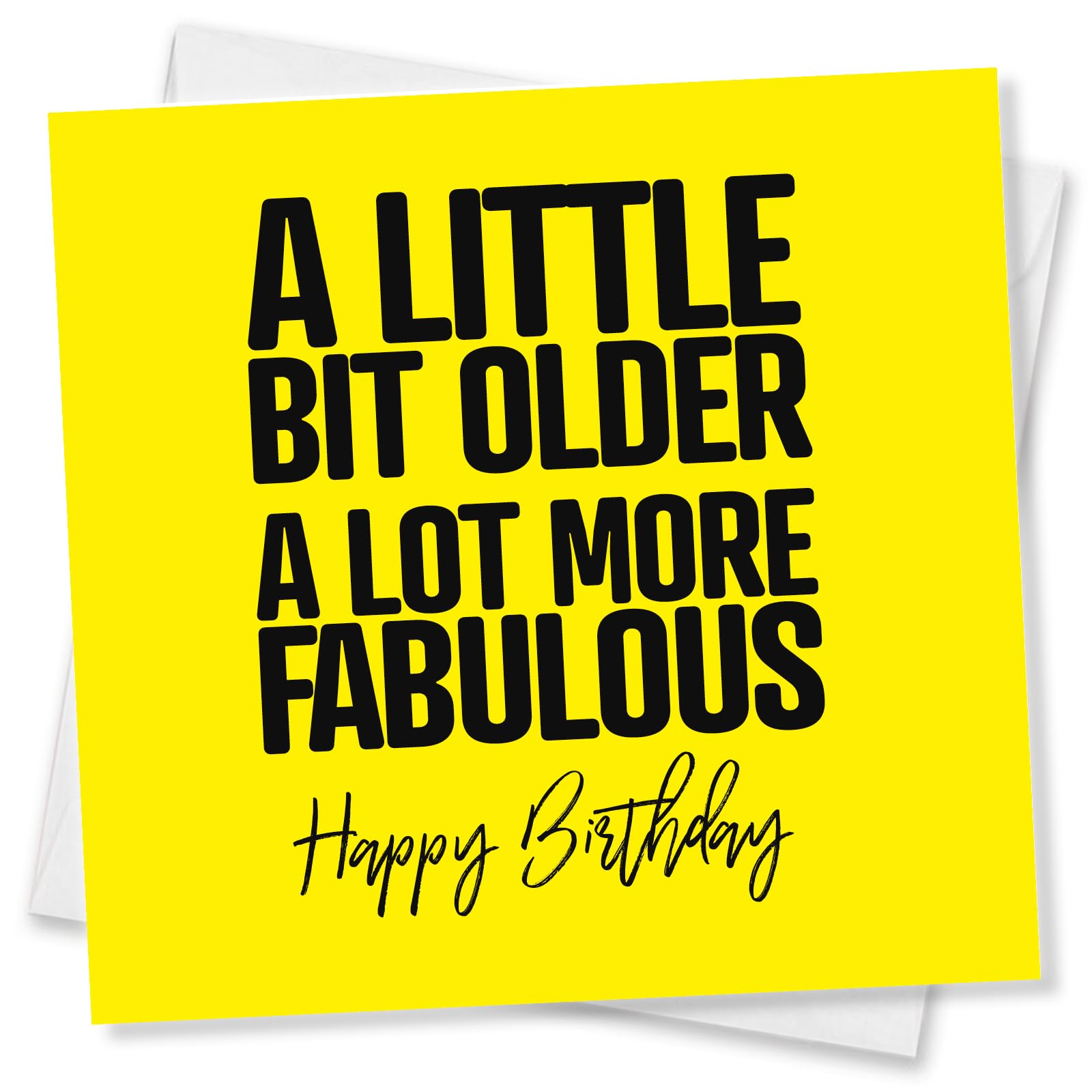 Punkcards – Funny Birthday Greeting for Women, Fabulous & Humorous Celebration Card for Men, Made in the UK