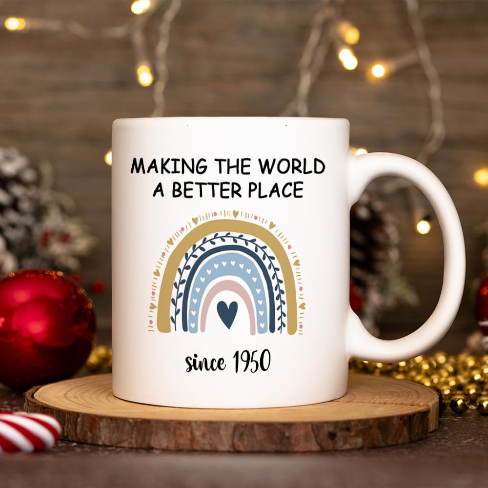 QMK Tasse à Café Humoristique Pour 74e Anniversaire Pour Femme