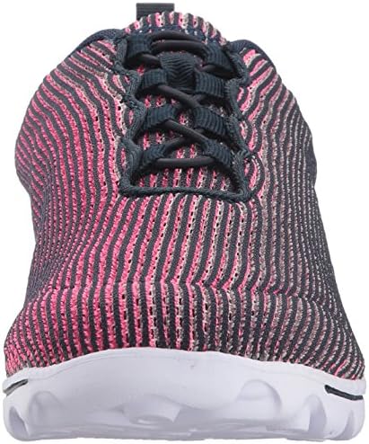 Propet Women's TravelActiv Xpress Shoe, Navy/Pink, 6 N US | Image 1