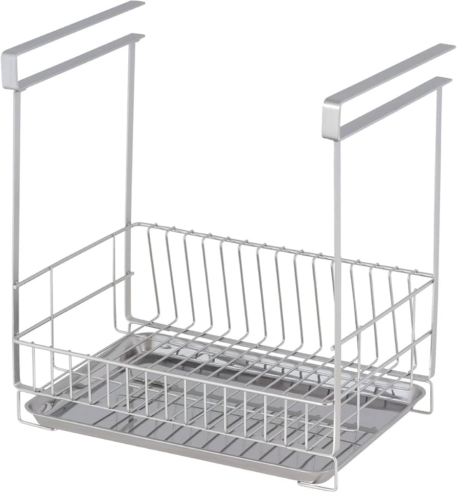 Amazon｜川口工器 戸棚下 空間を利用する 水切りラック (吊り戸