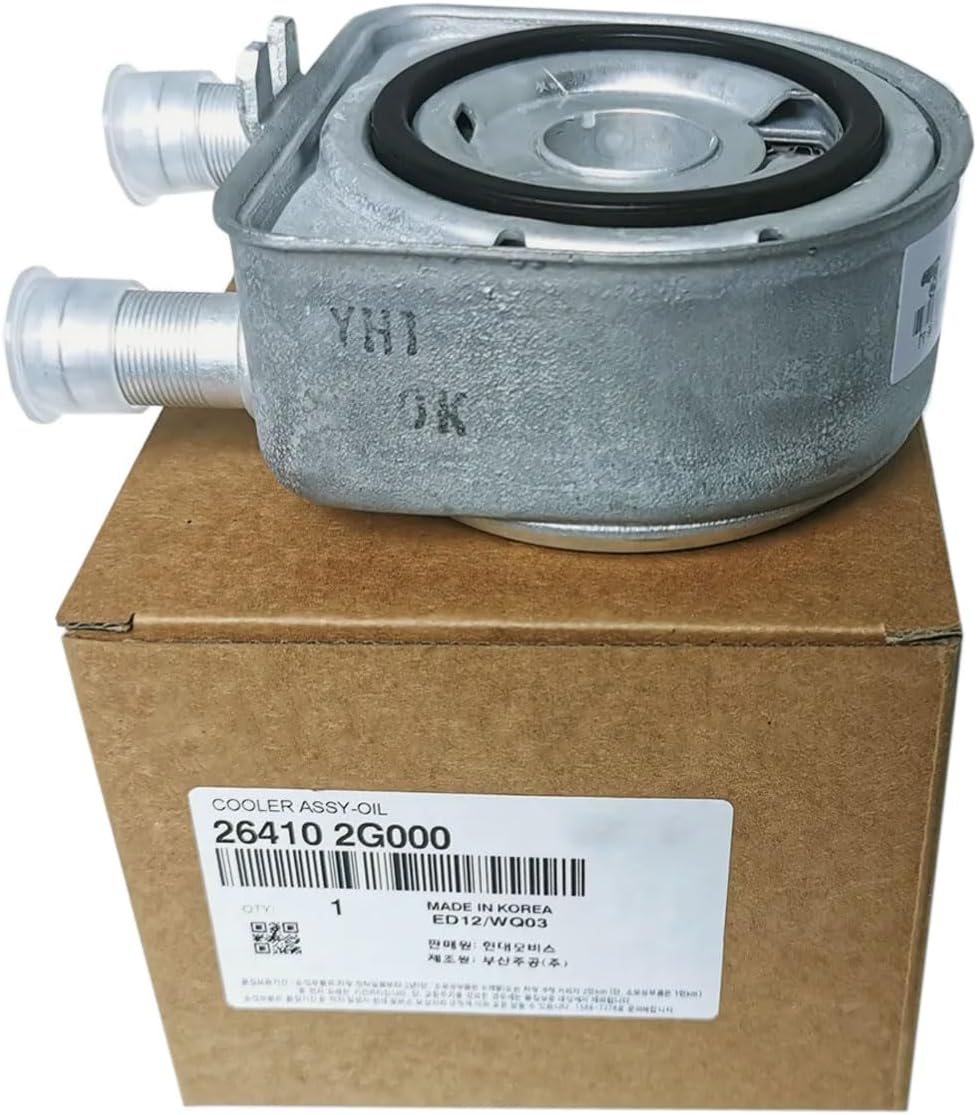 Generic Genuine OEM 26410-2G000 Engine Oil Cooler / 264102G000 Compatible with Optima, Sportage, Sorento, Tucson