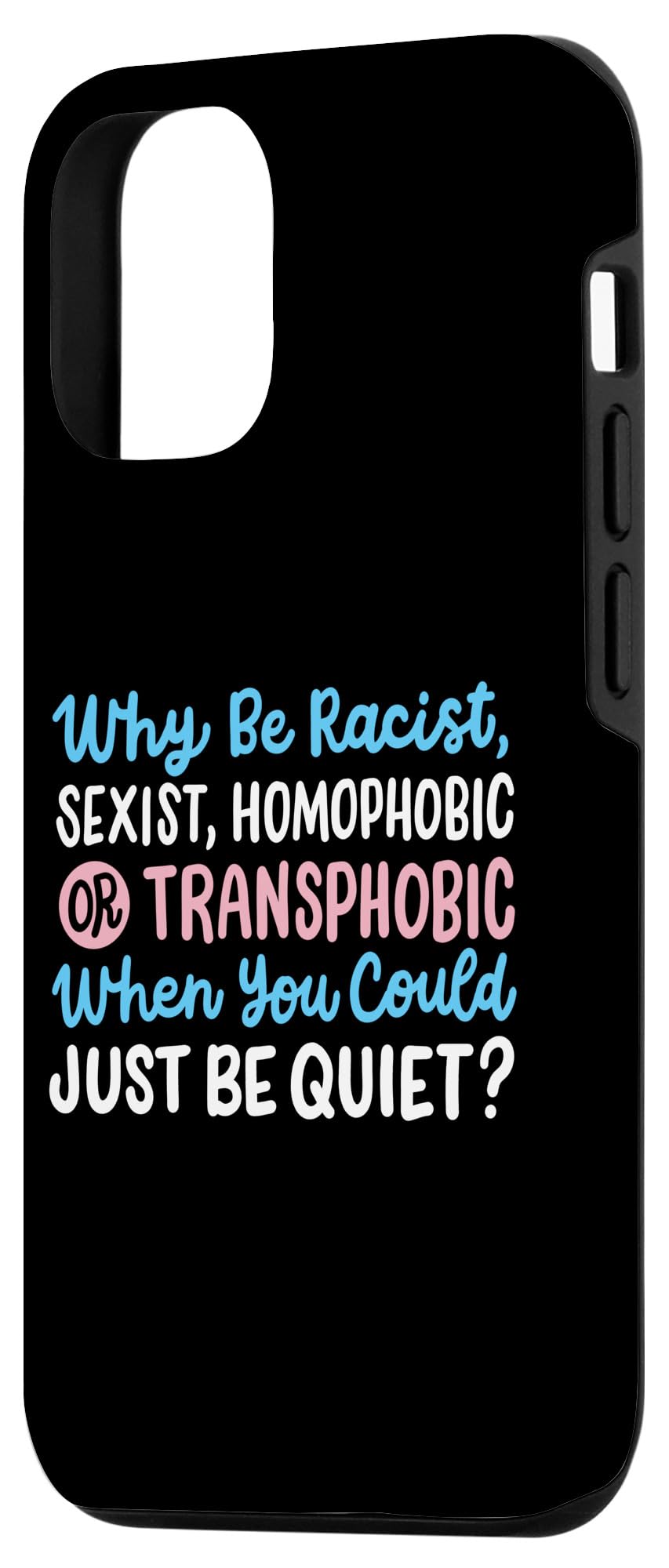 iPhone 15 Pro Transgender Why Be Racist Homophobic Transphobic LGBT Rights Case - Image 2