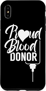 iPhone XS Max Proud blood donor Transfusion Plasma Donation Case