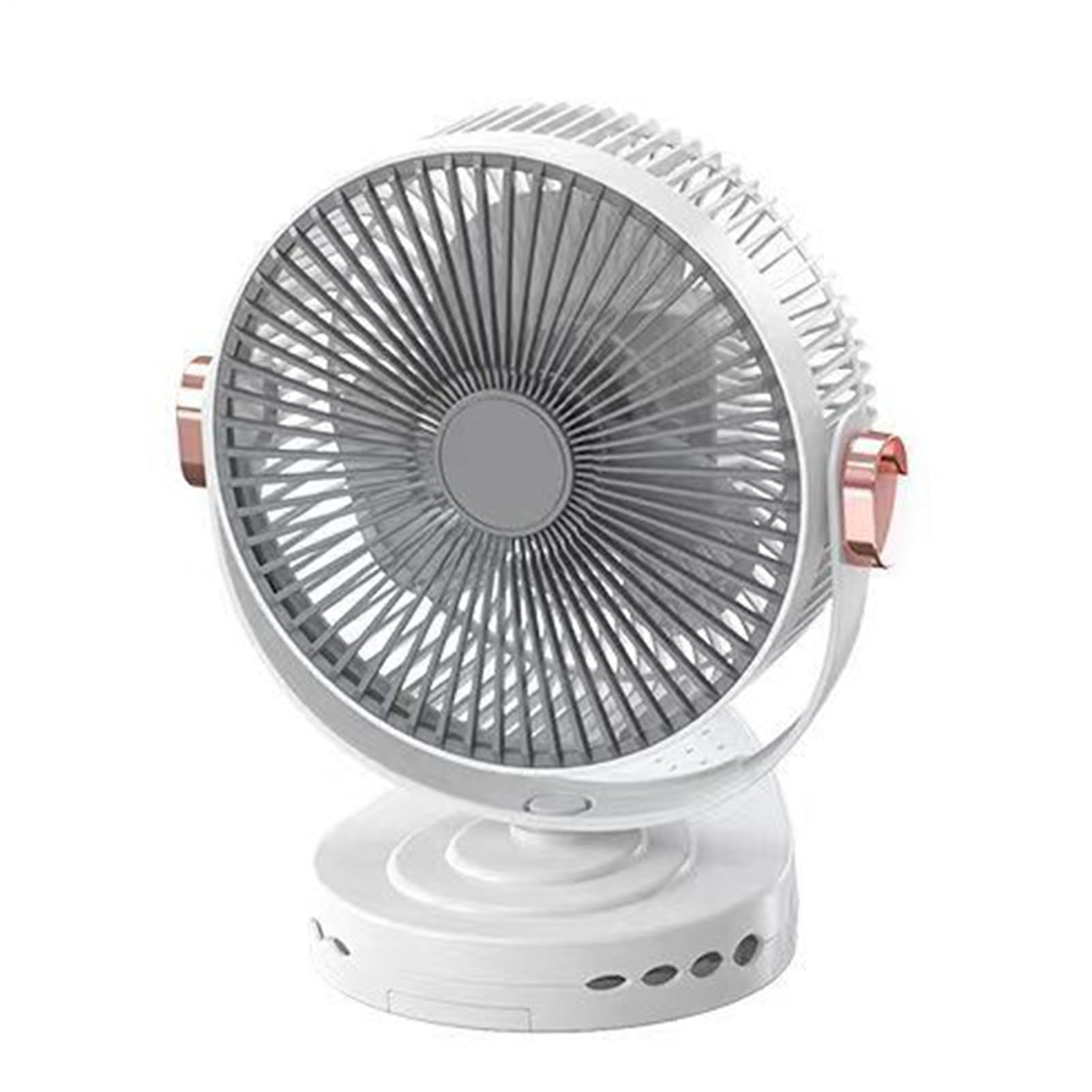 Ventilateur rechargeable à clip portable et silencieux de 20 cm pour voyage
