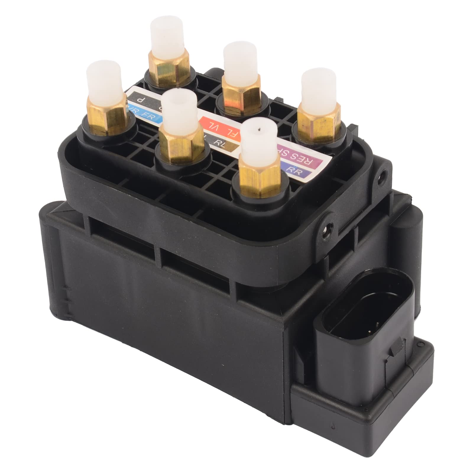 Bloque de Válvulas de Amortiguación Neumática Unidad de Válvulas 4F0616013 Compatible con A6 Allroad C6 (4FH) 2.7 TDI 3.0 TDI A6 C6 (4F2) Compatible con Bentley Continental Convertible