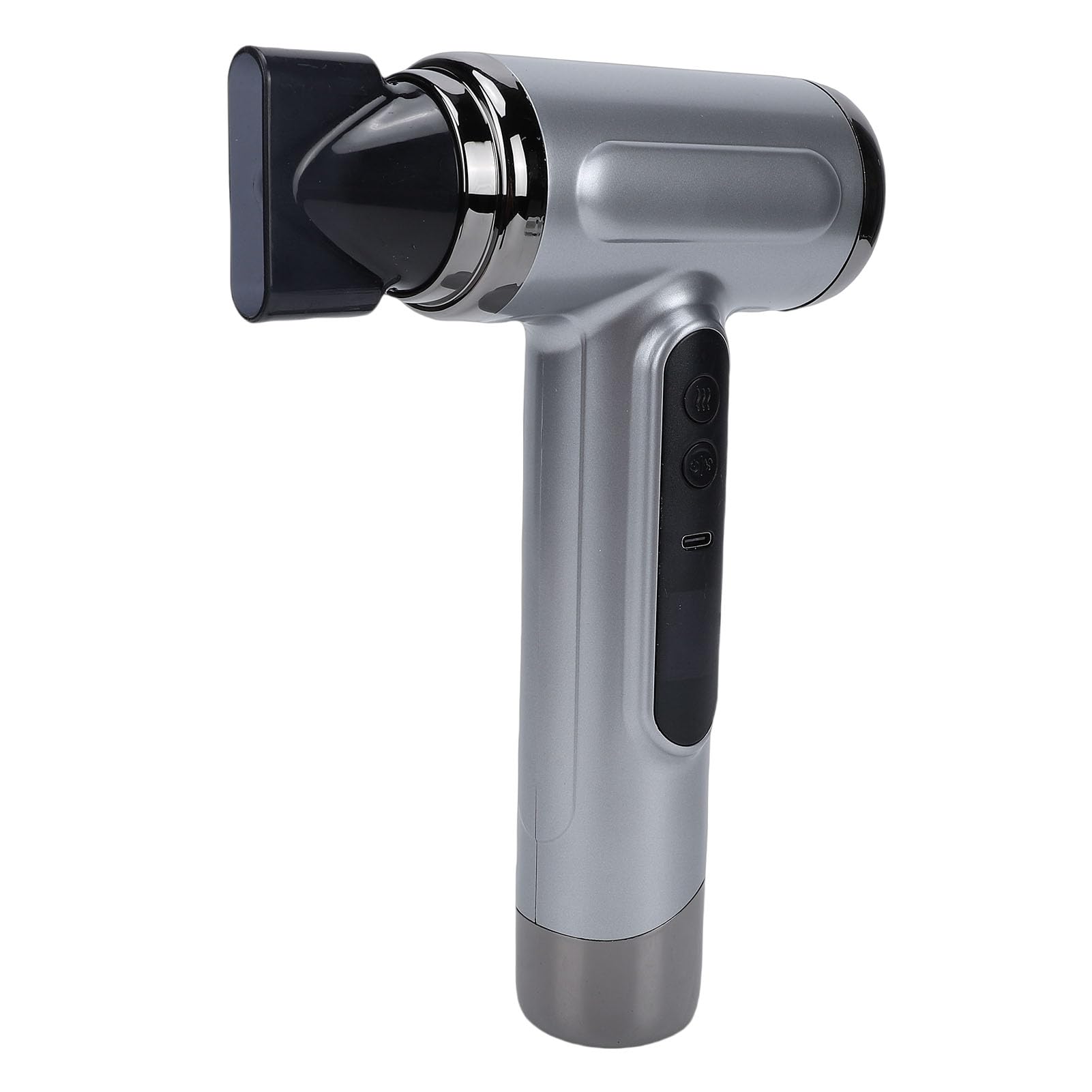 Cuifati Secador de Pelo Inalámbrico, Secador de Pelo Recargable USB de 200 W 15600 MAh, de Portátil con Boquilla Concentradora para Viajes, Camping, Dormitorio