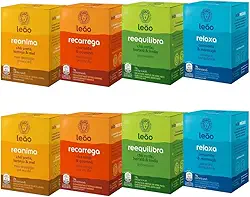 Chá Leão Funcional, 80 saquinhos