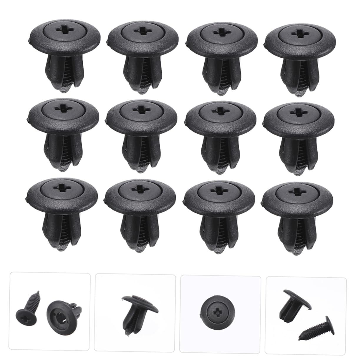 Car Body Retainer Clip 200pcs Dishwasher Panel Retainer Clip Plastic for Easy Removal