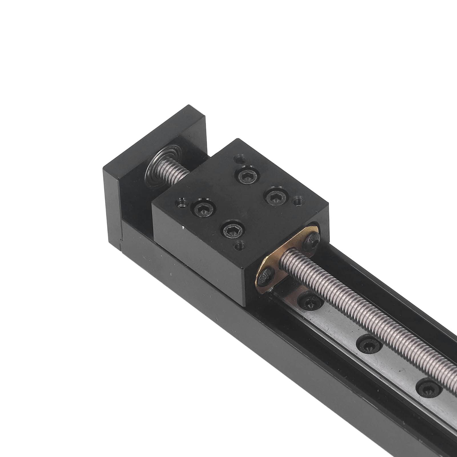 Jiawu Mini Prowadnica Liniowa Siłownik Suwakowy 28 Stopień Ruchu Krokowego Skok 200 Mm Dokładność ± 0,05 Mm, Części Routera CNC Oś X Y Z, Pręt śrubowy Z Wyciszeniem Dużej Prędkości Liniowy stół