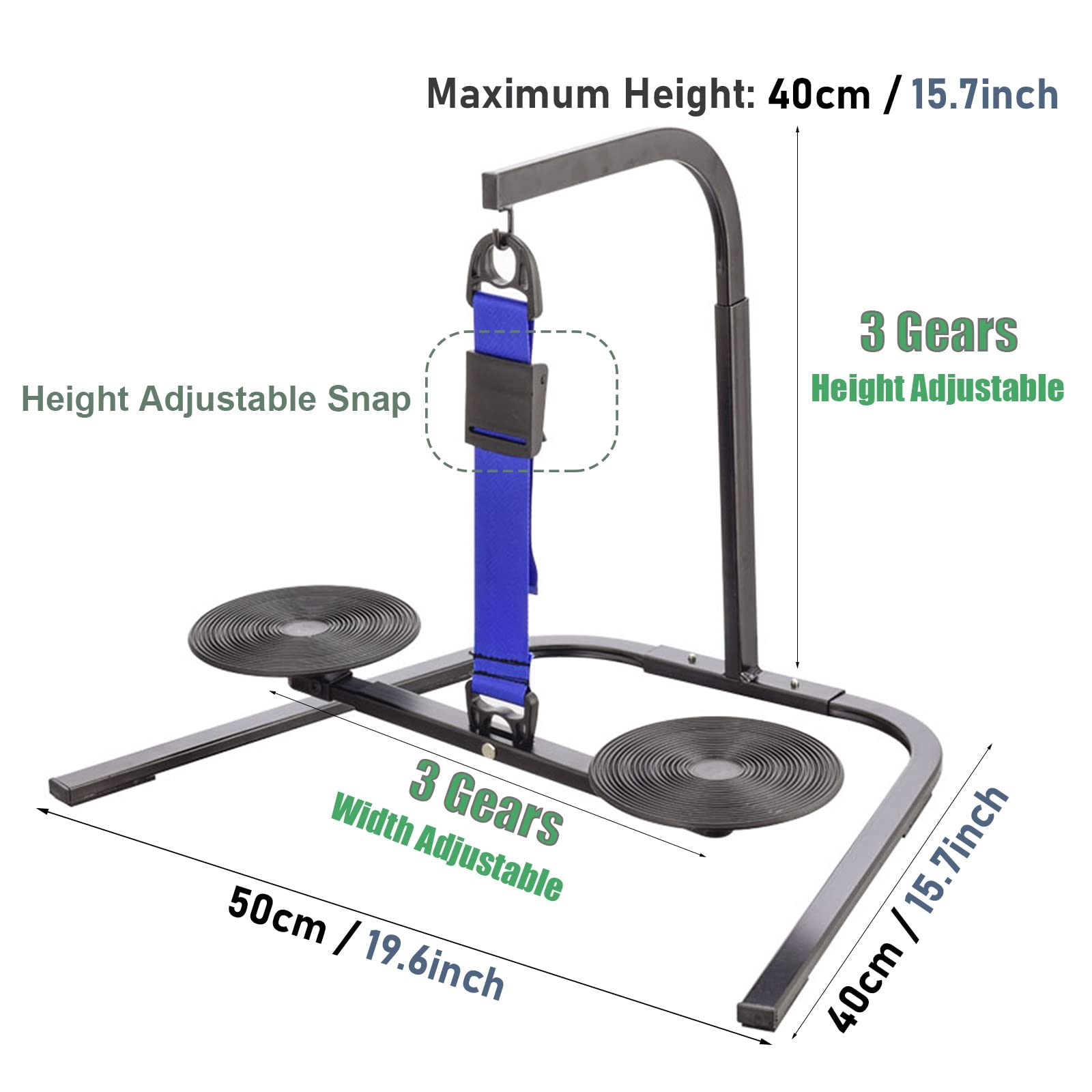 LXLF Poggiapiedi Autoportante Amaca per Piedi Regolabile Poggiapiedi, Divano Chiar sotto Scrivania Sgabello di Sostegno dei Piedi per Impiegato/Anziano, Carico 150 kg (Color : E)