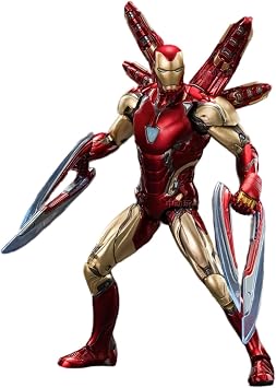 ZD Toys Infinity Saga End Game Iron Man Mark 85 MK85 1.0 Version, 1/10 Scale, Pre-painted Complete Action Figure