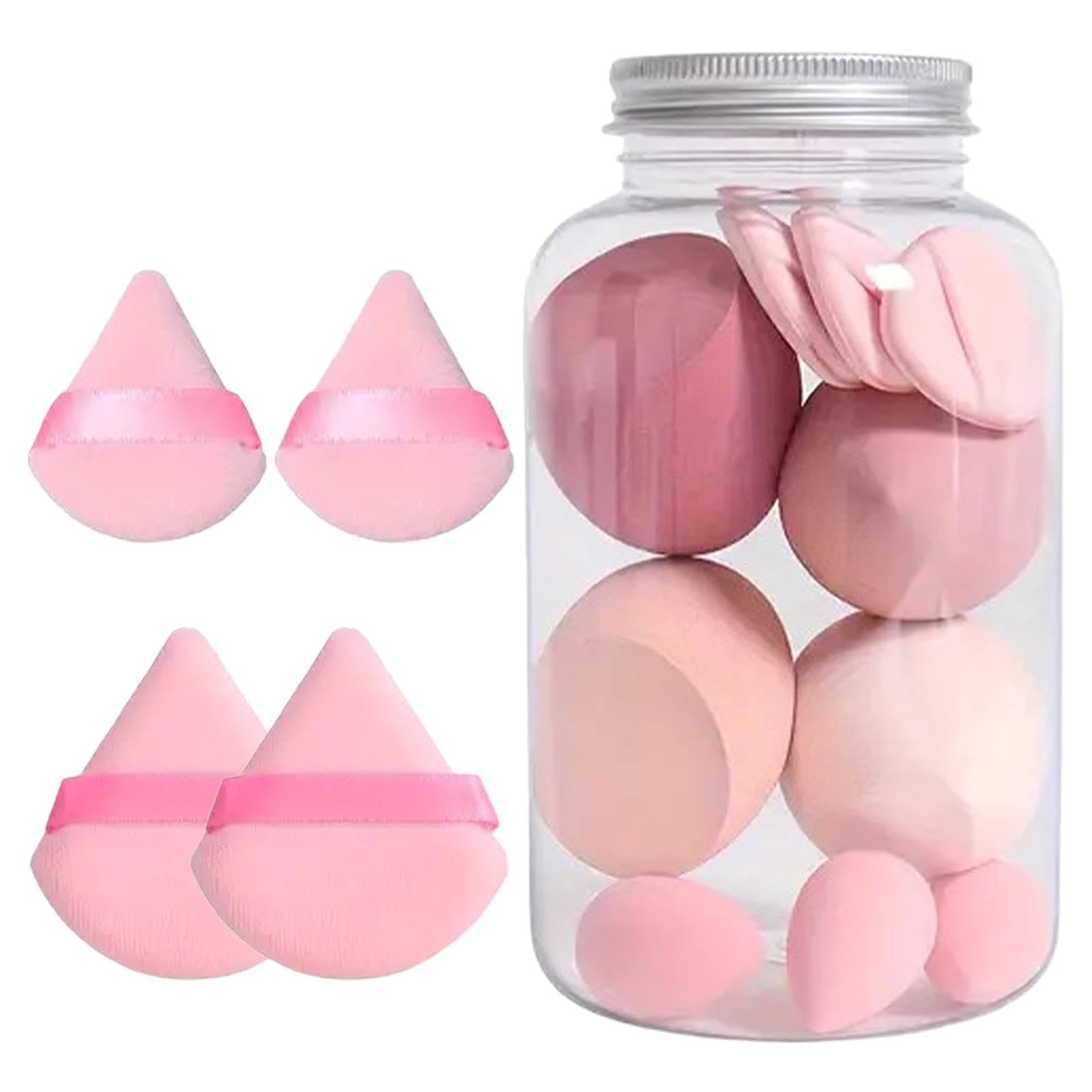 Make-up Schwamm Set – 14 Stück, Beauty-Eier & Mischschwämme, Für Nass/trocken, Weich & Langlebig