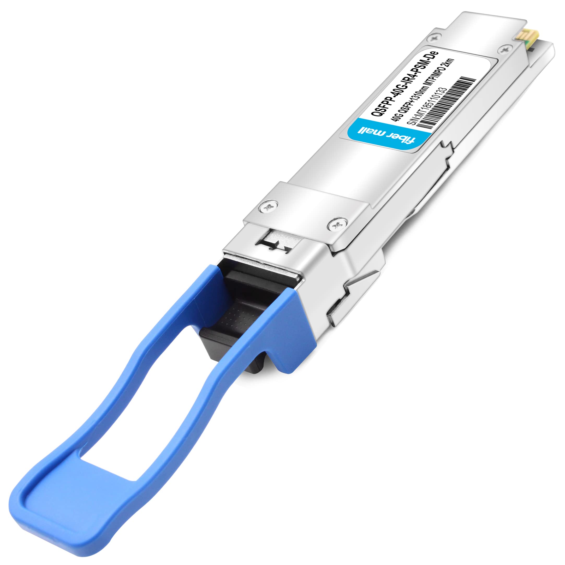 Fiber Mall 40G QSFP+ PLRL4 Optical Transceiver Module, for Dell QSFP-40G-PIR4 Compatible, 40GBASE-PLRL4 QSFP+ 1310nm 2km DOM MTP/MPO SMF