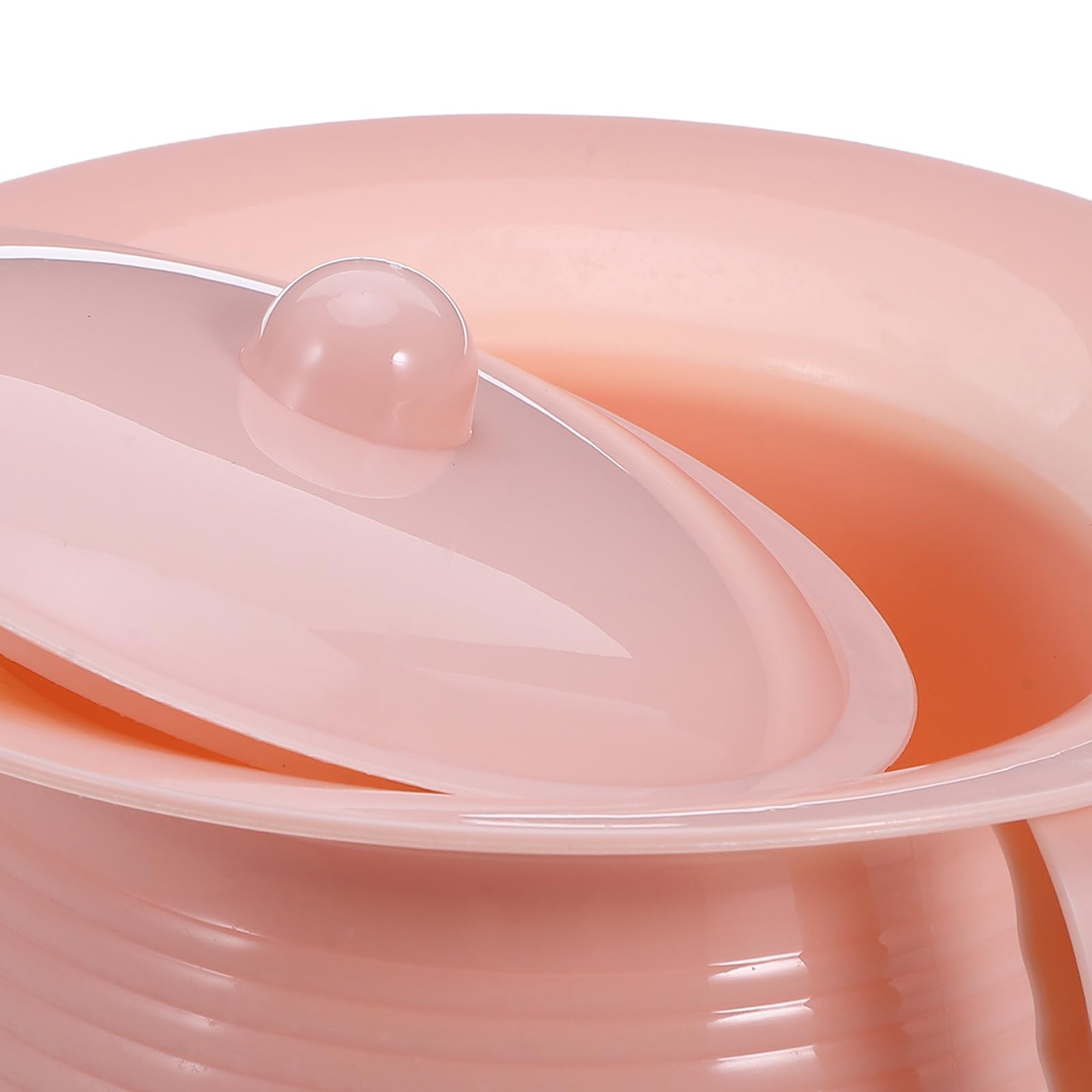 VICASKY Orinatoi Portatili per Anziani e Bambini 2 Pezzi con Coperchio Aderente, Vaso da Bagno Resistente in Plastica Rinforzata, Vasino di Emergenza Leggero per Uso Domestico e Mobilità