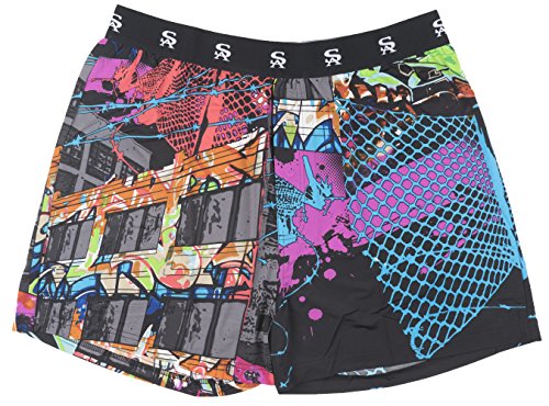 Stacy Adams Building Mens Boxer Shorts in Multi