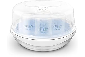 Philips AVENT Microwave Steam Sterilizer: Sanitize Baby Essentials with Ease