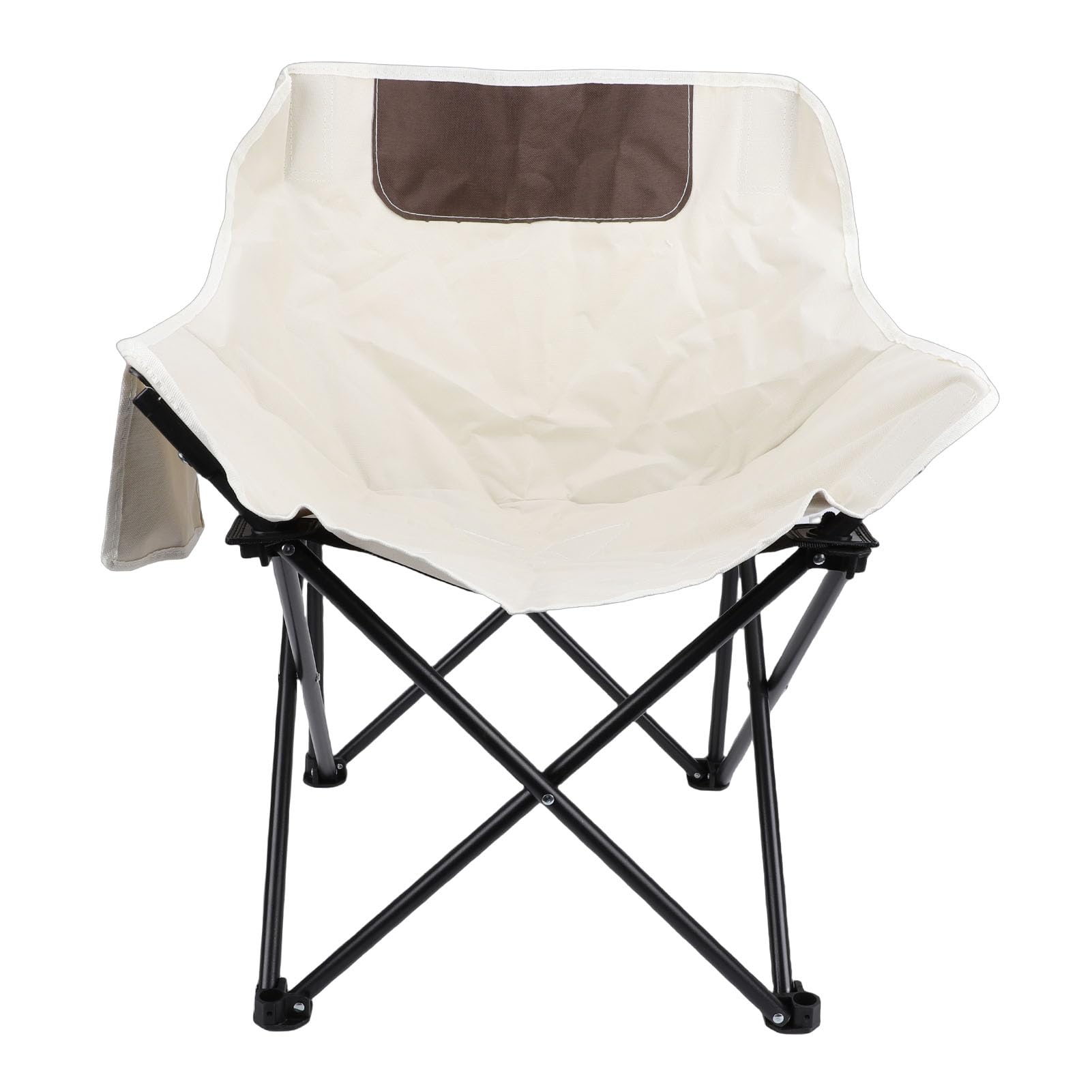 Leichter Tragbarer Stuhl, Klappbarer Campingstuhl mit Aufbewahrungstasche in der Seitentasche, Robuster Outdoor-Stuhl für Picknick, Angeln, Parkaktivitäten, Faltbarer mit
