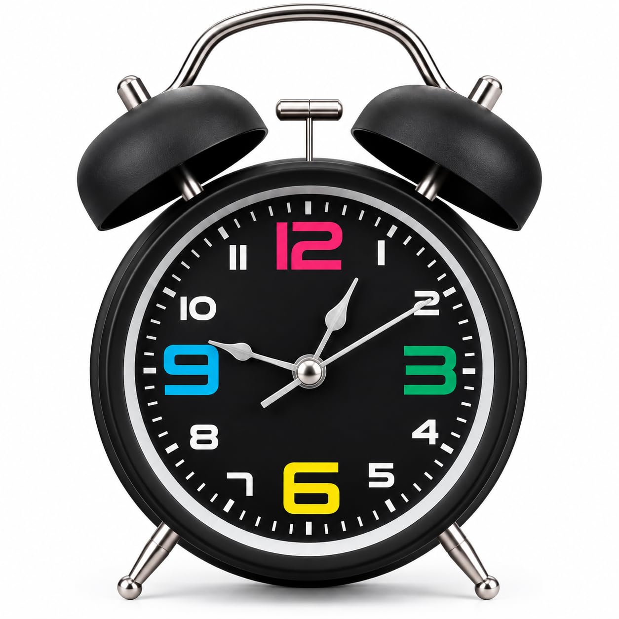 Vintage Alarm Clock - Loud & Night Light -15