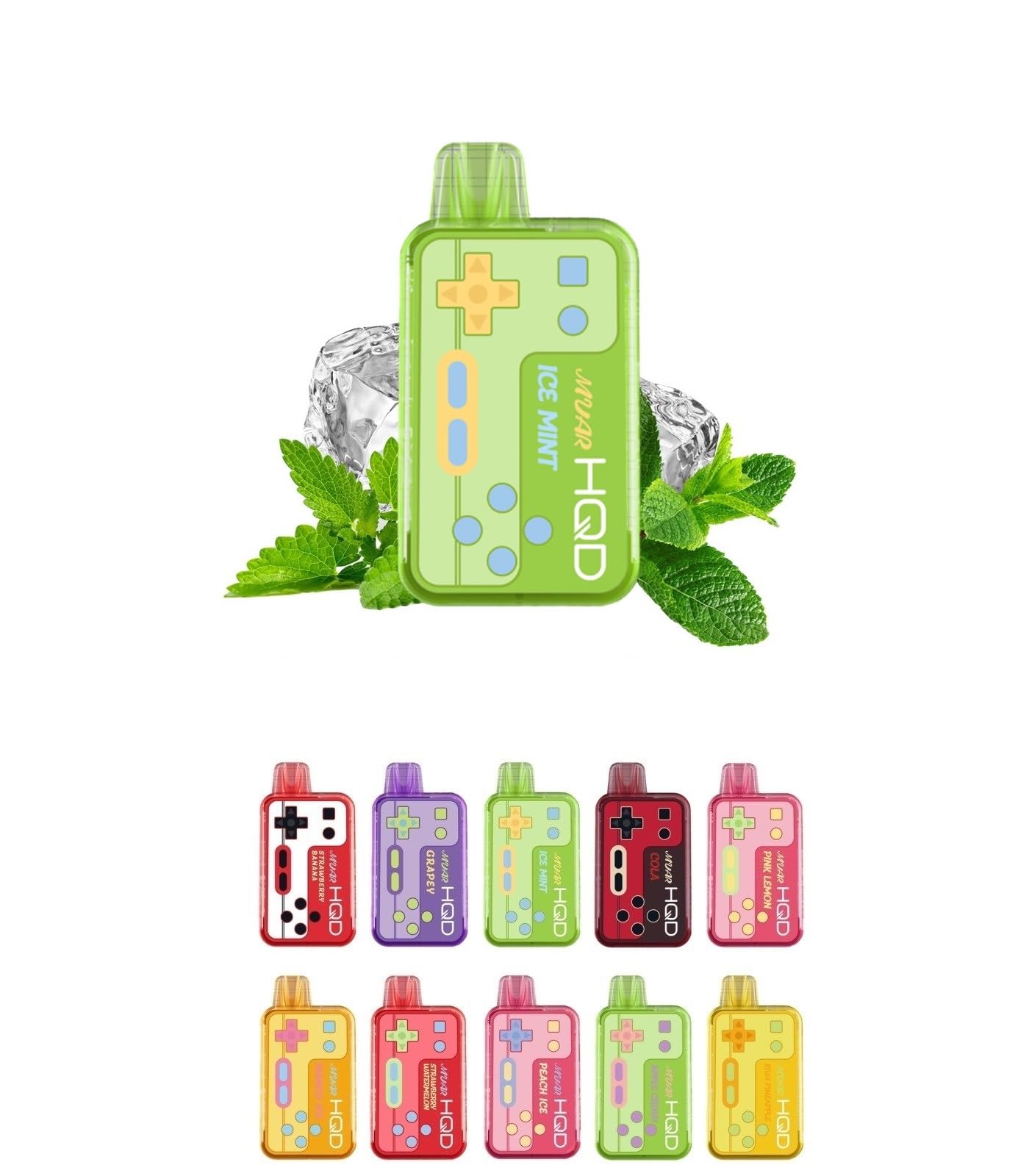 Amazon | HQD MVAR 電子タバコ シーシャ 5000回吸引 10ml ニコチン0