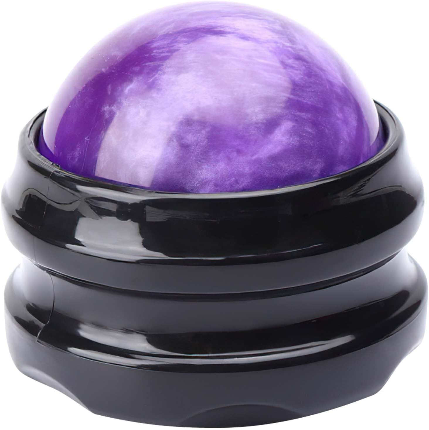 Massage Ball, WOVTE Lacrosse Ball, Self Massage Tool for Sore Muscles, Shoulders, Neck, Back, Foot, Body, Deep Tissue, Trigger Point, Muscle Knots, Yoga and Myofascial Release Purple