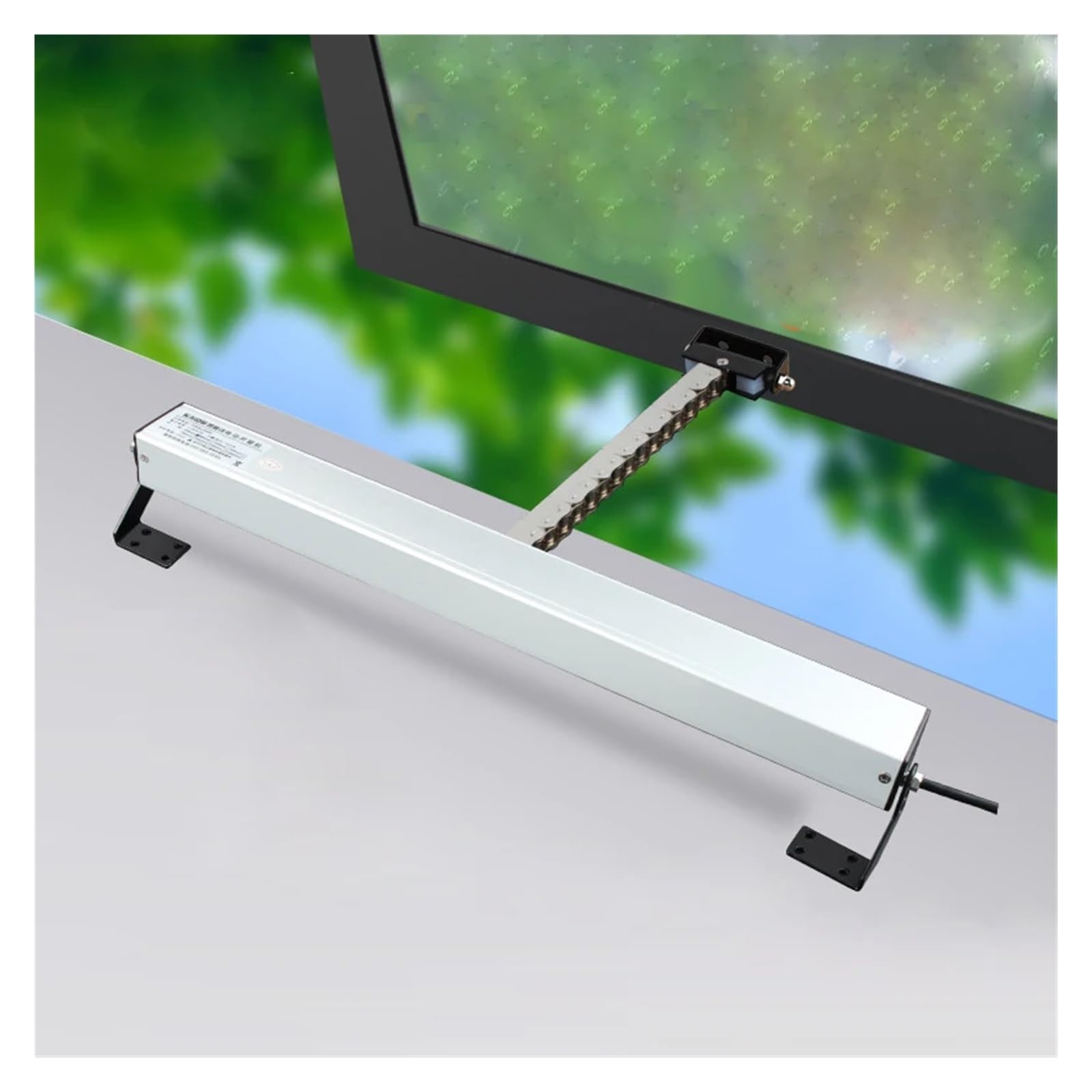 400mm 300MM 200MM Smart Home Tuya Apri finestra Attuatore a catena motorizzato Lucernario Battente Ingresso alla casa e al giardino(Kit7 200mm)