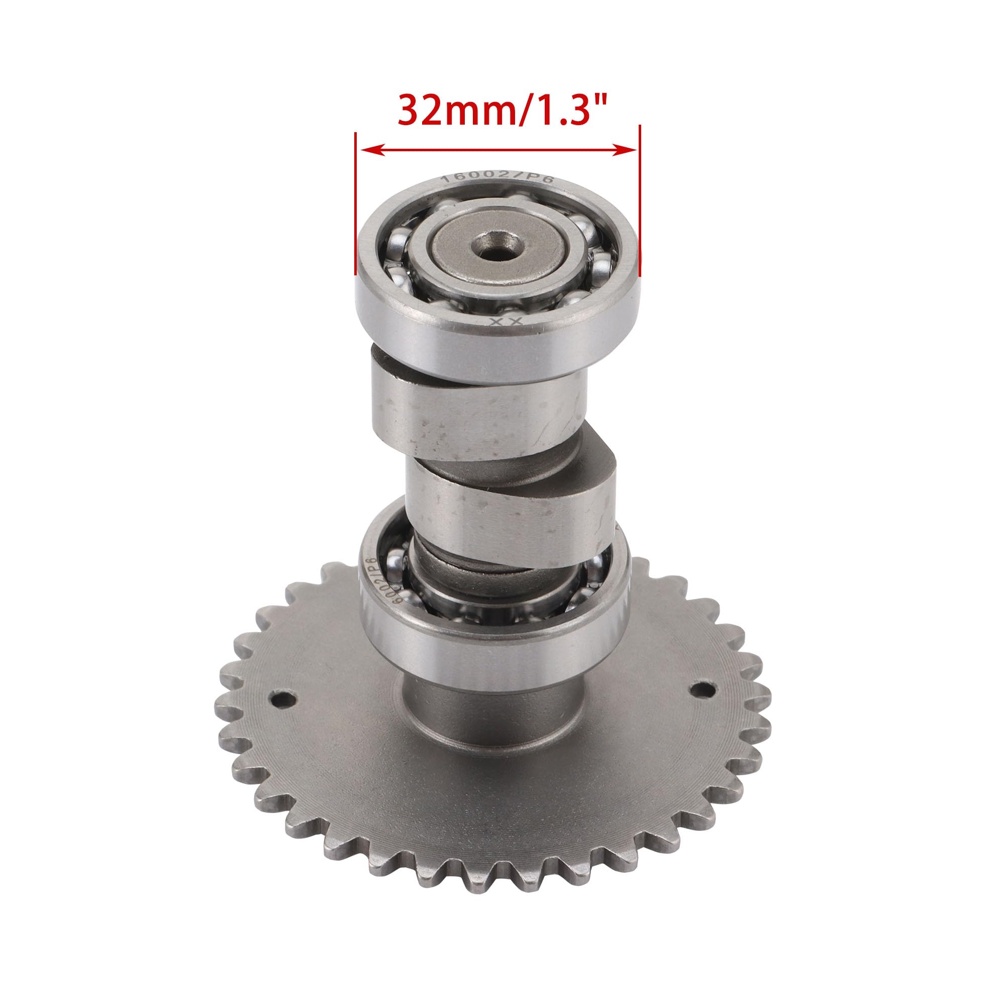 WOOSTAR Kit Albero a Camme Sostituzione per GY6 50cc 60cc 80cc 100cc 139QMB 139QMA Motore ATV Quad Scooter Ciclomotore