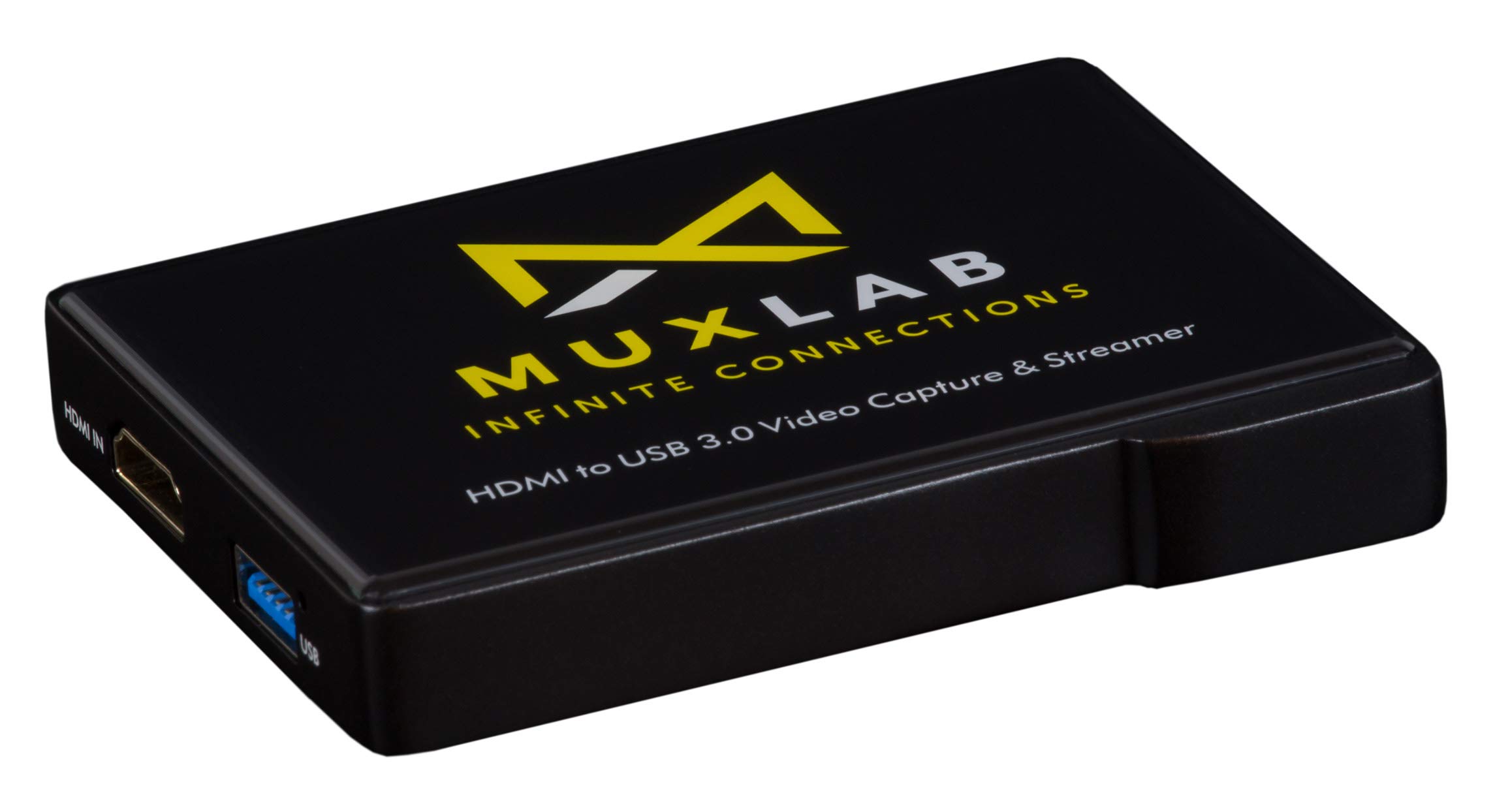 MuxlabVideo Capture & Streaming Device | USB 3.0 HDMI Loop Out | HDMI Capture Card 1080p/60 | Windows 7 8 10 | Linux | YouTube | OBS | Twitch | PS3 | PS4 | Xbox| Stream and Record for Gaming