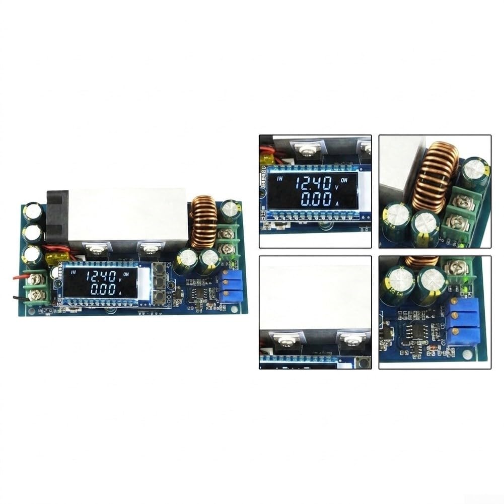 para Solar MPPT 20A DC 10-75V a 2-60V Eficiente para Solar(Standard Edition)