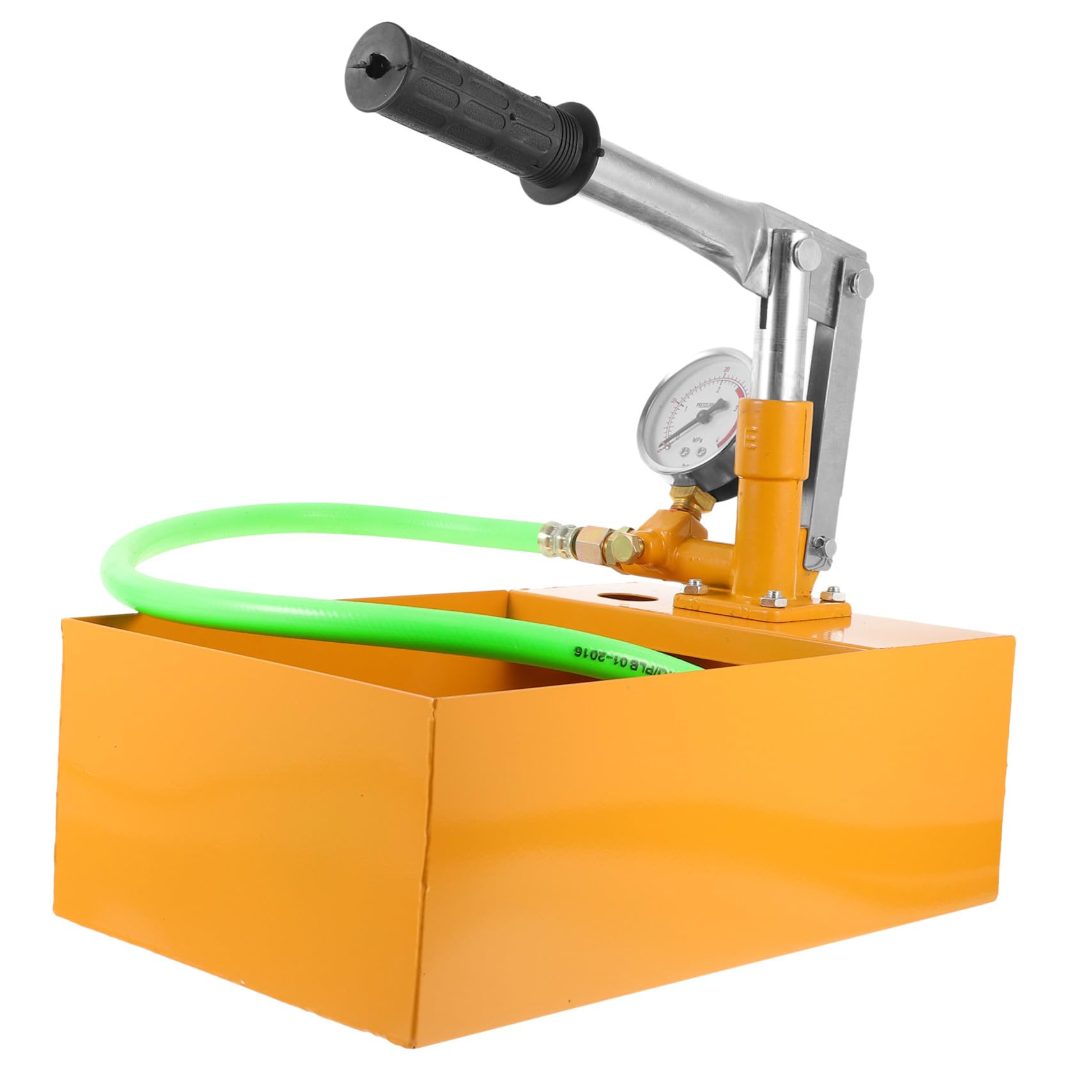 Bomba de Prueba de Presión Manual de 40 Kg de Aluminio Manómetro para Pruebas Hidráulicas Agua en Tuberías Industriales Construcción Color Aleatorio Varios estilos