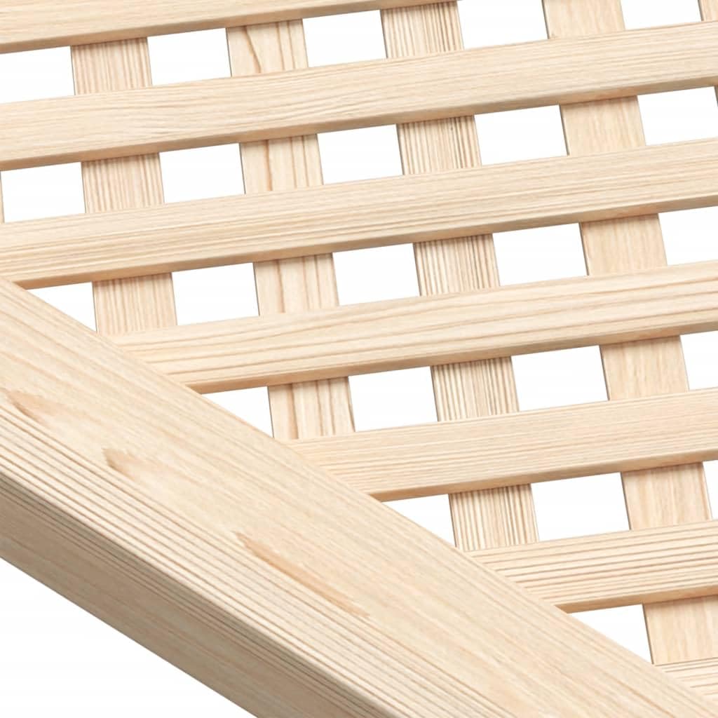 Genérico Puertas de Armario Entramado 2 uds Madera Pino 49,5x39,5 cm,Bricolaje,Accesorios de Bricolaje,Ferretería para armarios,Puertas de armarios-372788