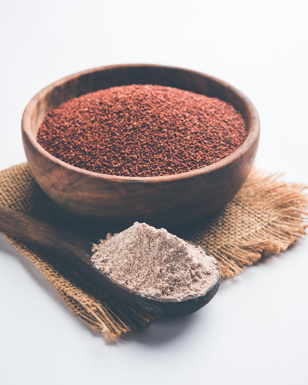 Farm Veda Ragi Atta- 1 Kg | 100% Natural Finger Millet Flour/Nachni Atta | Gluten-Free | Rich in Calcium & Iron - Image 6 thumbnail