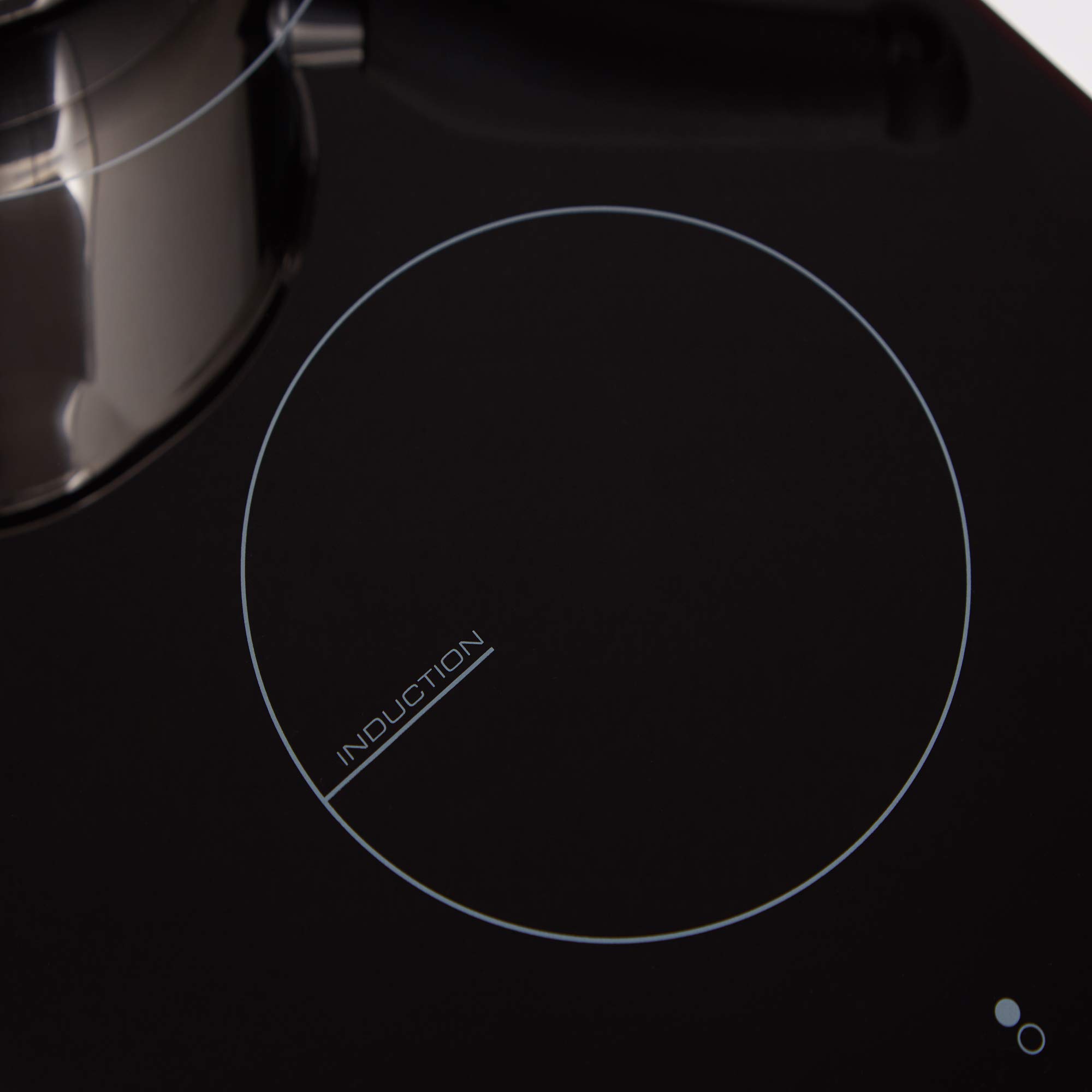 Cookology 30cm Domino Ceramic Induction Hob CIT300 300mm Black Glass