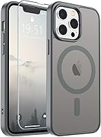 Vista 65 de SUPFINE - Funda magnética para iPhone 11, apta para MagSafe (protección contra caídas de grado militar, 10 pies), delgada, translúcida, a prueba