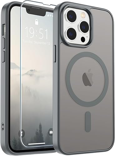 Miniatura 65 de SUPFINE Funda magnética para iPhone SE 2022 (3ª)/2020 (2ª), iPhone 8 (compatible con MagSafe) (protección contra caídas de grado militar), funda