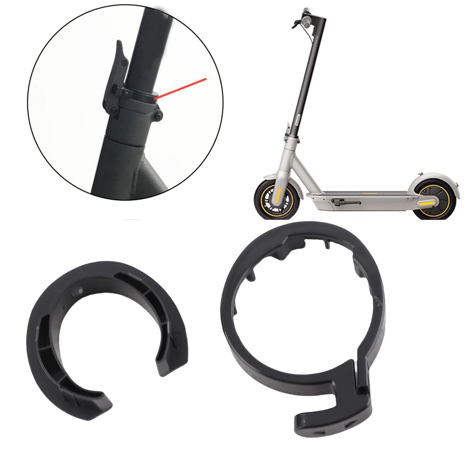 Anello di bloccaggio pieghevole per scooter elettrico, anello di bloccaggio anello di bloccaggio pieghevole rotondo per scooter elettrico rotondo anteriore rotondo per Max G30