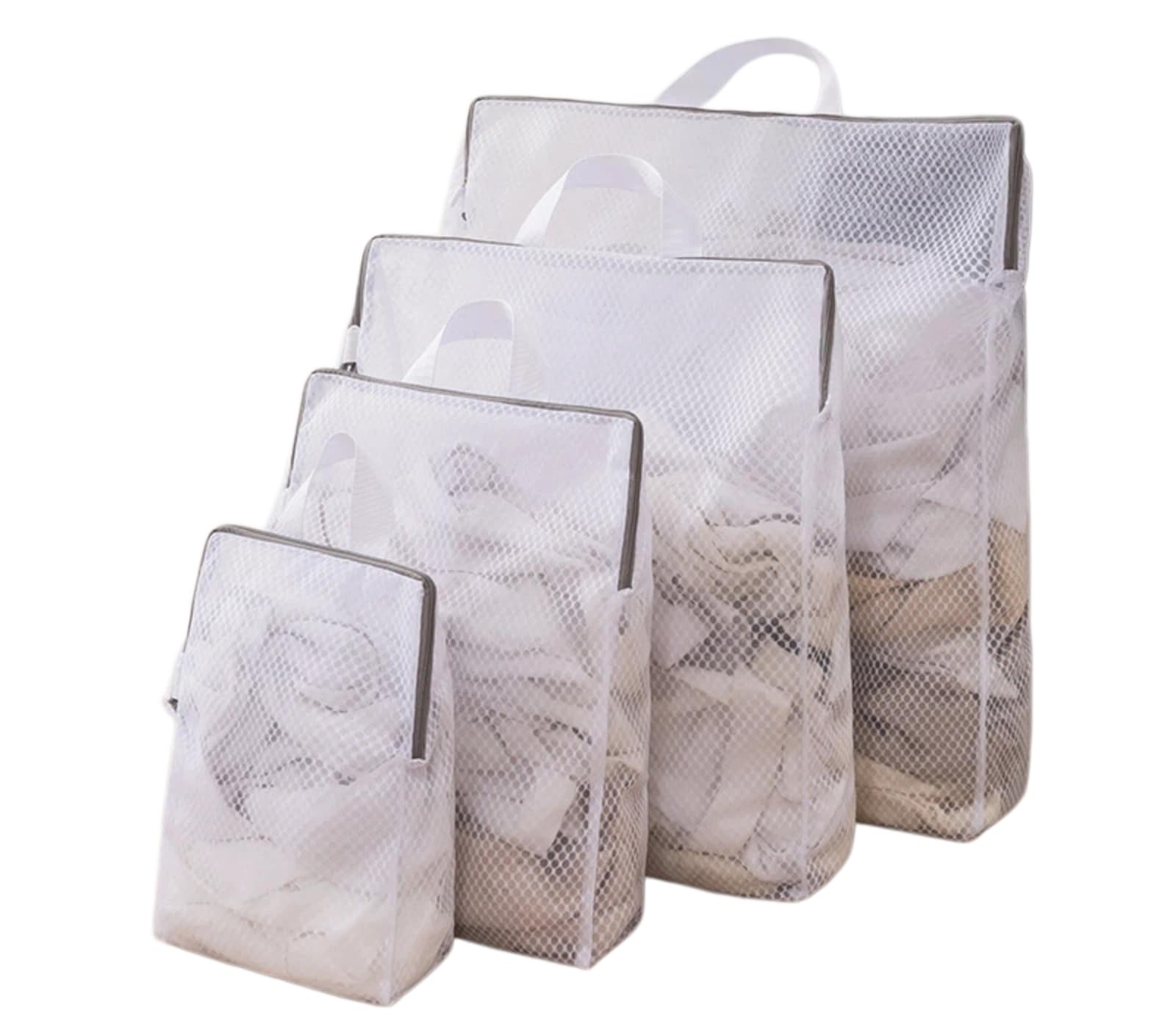 Mesh Laundry Wash Bag Pack For Garments Bra Hosiery