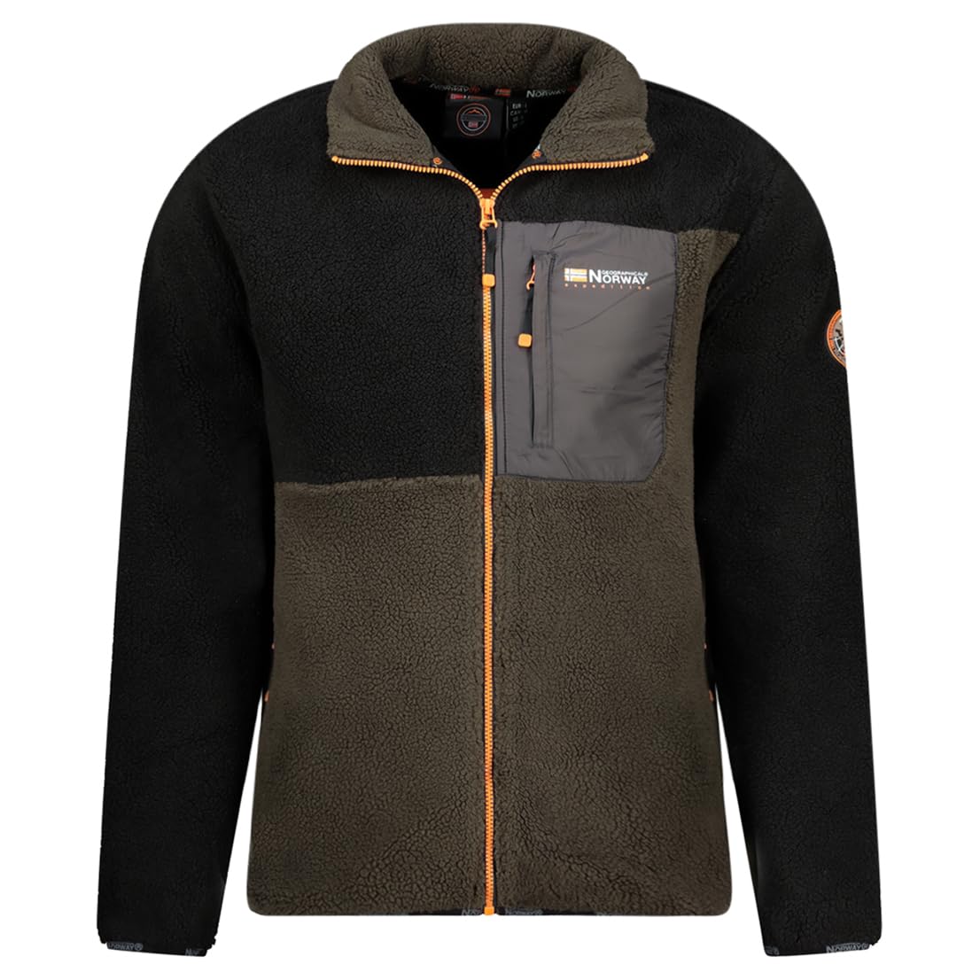 Geographical Norway Forro Polar Fino Hombre Cuello Alto