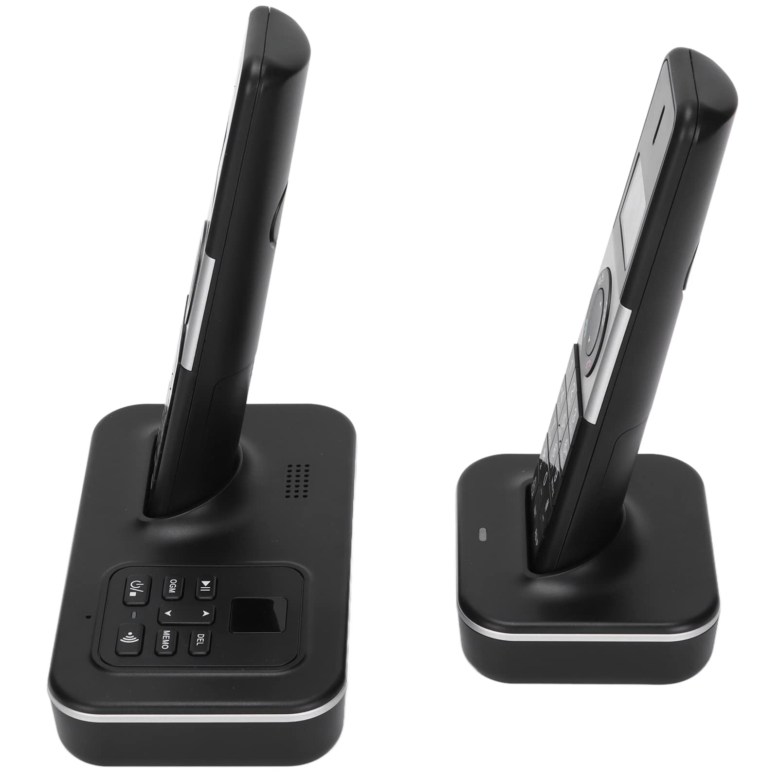 TAMD Handy Phone Business Office Home Digital Cordless Registrazione Messaggio Telefono 100240V con Schermo da 1,6 Pollici, modalità Silenziosa, Teleconferenza, Segreteria (Spina